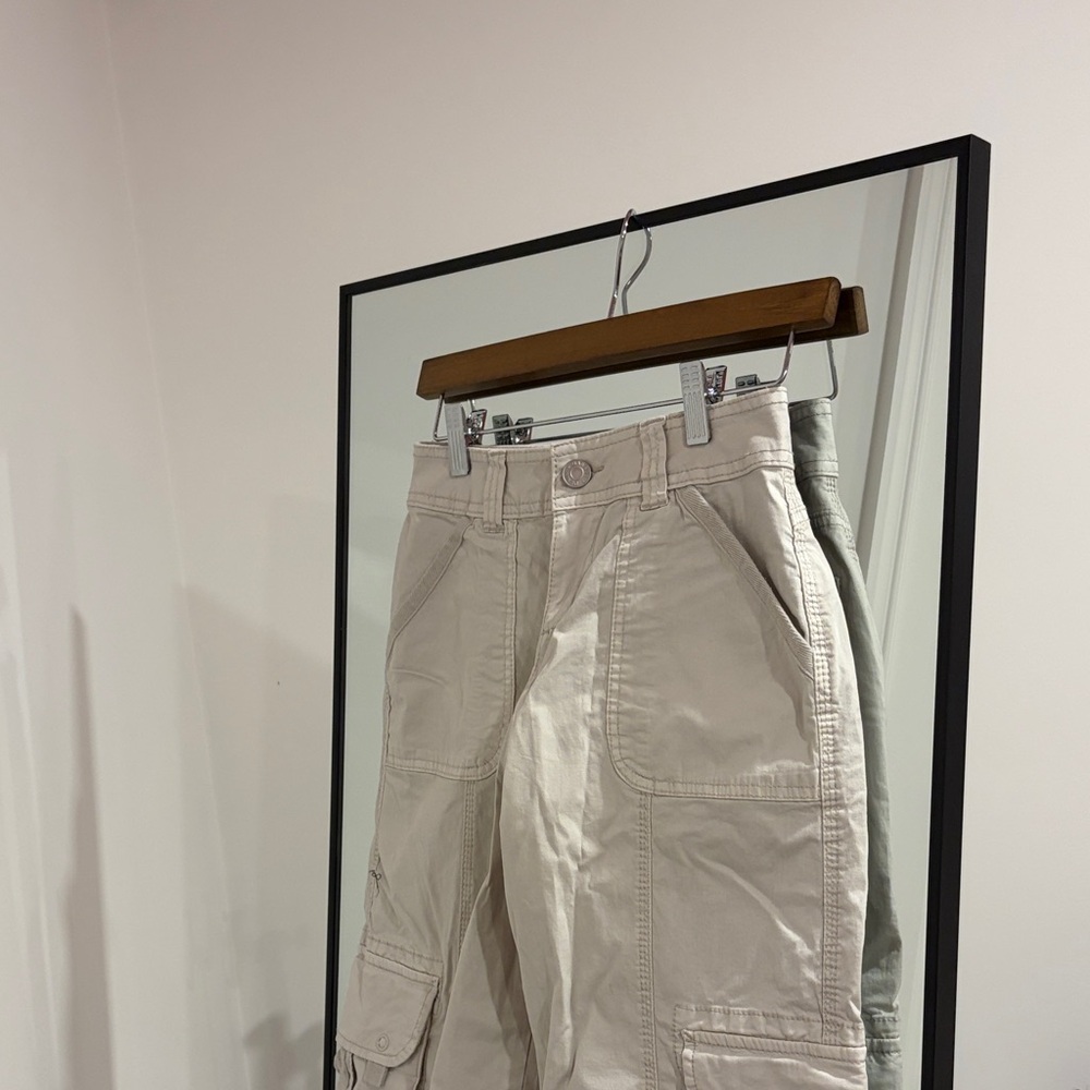 Women's Beige Cargo Pants